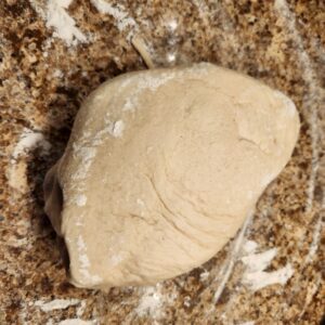 Knead dough until smooth and soft